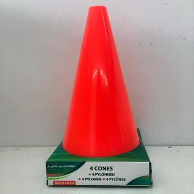 Zdjęcie produktu dla Alert Outdoor Pilons 23X13 cm 4 sztuki pomarańczowy