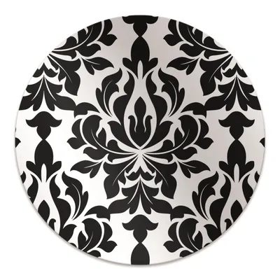Produktbild von Rundmatte - Stuhlunterlage Bürostuhlunterlage - Rund Ø 100 cm - Bodenmatte - Fußmatte - Arabisches Muster