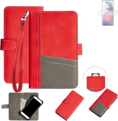 Produktbild von K-S-Trade Handy Schutzhülle für Motorola S30 Pro Hülle Portemonnee Brieftasche Klapphülle Kartenfächer Flip Wallet Case Etui