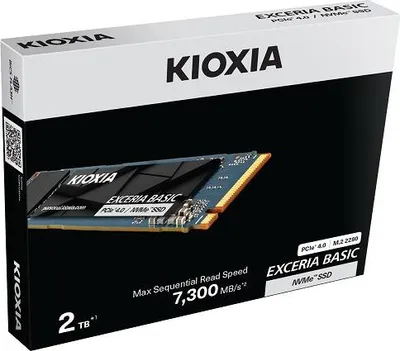 Image de Kioxia SSD   1TB Exceria Basic  M.2 (2280) PCIe 4.0 x4 NVMe