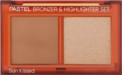 Produktbild von PASTEL Bronzer & Highlighter Set Nr. 01 - Sun Kissed 1 Stück