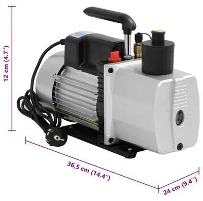 Imagen del producto de vidaXL Bomba de vacío de 2 etapas, 100 L/min