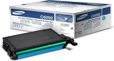 Imagen del producto de Tóner SAMSUNG CLTC6092S para CLP770ND, color cian