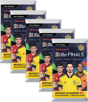 Produktbild von Topps - Road to 2022 UEFA Nations League - 5 Booster