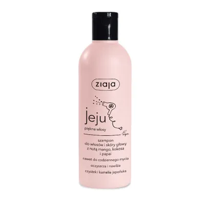 Produktbild von Ziaja Jeju Młoda Skóra Szampon do włosów i skóry głowy, 300 ml