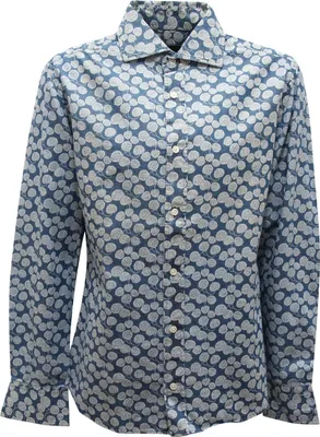 Immagine prodotto di L1569 Camicia Uomo Altea Indaco Man Shirt