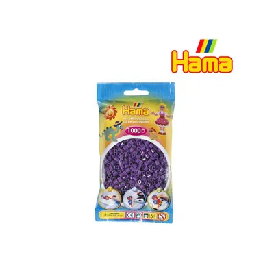 Image de Hama perles lilas 1000pcs, 1sac