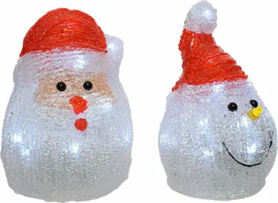 Imagen del producto de Figura decorativa Lumineo 491239, 10,5 x 10,5 x 15 cm, con iluminación LED interior