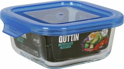 Produktbild von Brotdose quttin blau 12 x 12 x 5,3 cm (12 Stück)