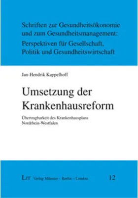 Obrázek produktu pro Umsetzung der Krankenhausreform