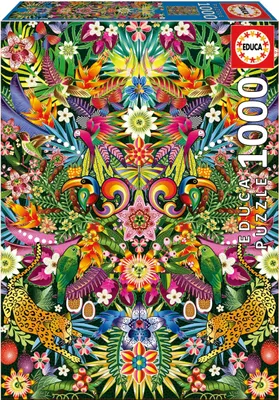 Produktbild von Educa Puzzle 1000 Teile Tukan bunt Karton