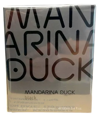 Produktbild von Mandarina Duck Black, Männer, 100 ml, Bergamotte, Mandarine, Pfeffer, Orangenblüte, Tiaré-Blume, Tonka-Bohne, Zedernholz, Sandelholz, Vanille, Spray