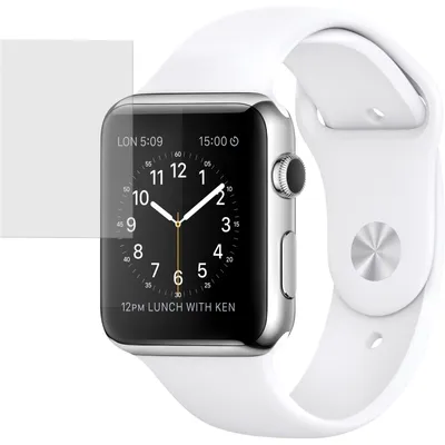 Produktbild von 2er-Pack PhoneNatic Displayschutzfolien matt  kompatibel mit Apple Watch 38mm