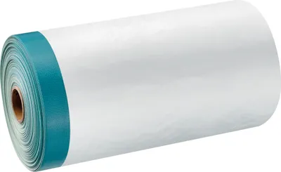 Produktbild von 2,1x2m Abklebeband Gewebeklebeband UV Abdeckfolie Masker Band Folie Malerfolie