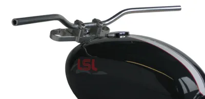 Produktbild von LSL Alu-Lenker Superbike A01, 7/8 Zoll, 22,2 mm Durchmesser, Farbe GoldBreite 764mm, Höhe 65mm, Tiefe 152mm, Wandstärke 4mm, Klemmbereich 130mm,  Griffrohrlänge 210mm