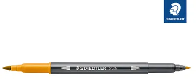 Produktbild von Staedtler Doppelfaserm.wasserverm. goldocker