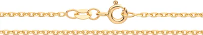 Produktbild von Wunderschön 9 Karat (375) Gold Damen - Kette - 46cm; TRS35723L18