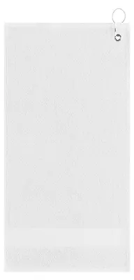 Immagine prodotto di L-Merch - Asciugamano da golf LT2948 (taglia unica) (bianco)