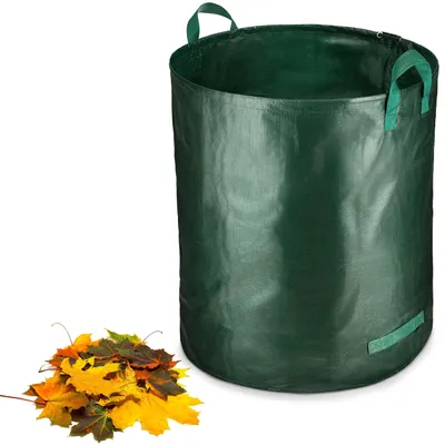Immagine prodotto di Sacco per rifiuti da giardino, capacità 272 litri, pieghevole e resistente