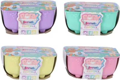 Immagine prodotto di Baby Secrets colori pastello assortiti | 8 pezzi