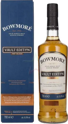 Immagine prodotto di Bowmore Vault Edition Prima edizione 51,50 % 0,70 litri