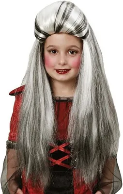 Produktbild von Vampirmädchen Perücke für Kinder