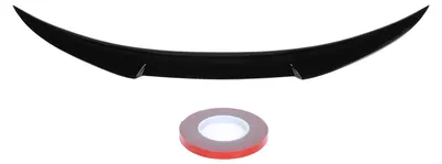 Obrázek produktu pro Zadní spoiler ve stylu M4, lesklá černá, pro E93 335i M3 Cabriolet (2007–2013) – aerodynamický zadní spoiler