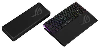 Produktbild von ROG Falchion + Smart Cover (schwarz, DE-Layout, Cherry MX RGB Red)