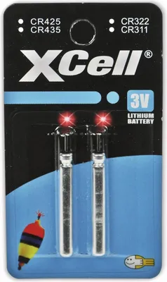 Produktbild von XCELL Lithiumstab CR435 electronics, 3 V-, 45 mAh, 2 Stück