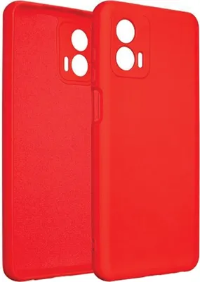 Produktbild von Beline Etui Silikon Motorola Moto G73Czerwony/Rot
