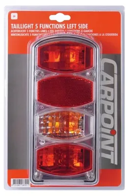 Zdjęcie produktu dla Carpoint – lewa tylna lampa z 5 funkcjami