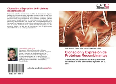 Produktbild von Clonación y Expresión de Proteínas Recombinantes