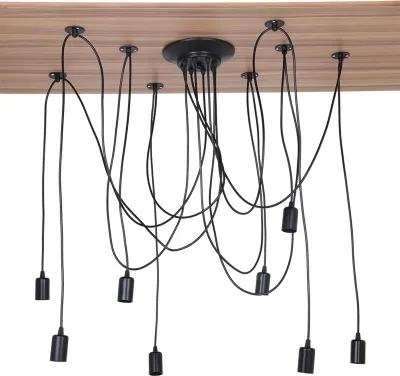 Obrázek produktu pro 8 hlava průmyslové Vintage styl závěsné světlo držák stropní lampy závěsné svítidla