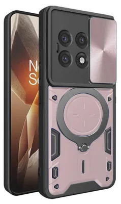 Zdjęcie produktu dla Techsuit – etui CamGuard Pro do OnePlus 13R – różowo-złote