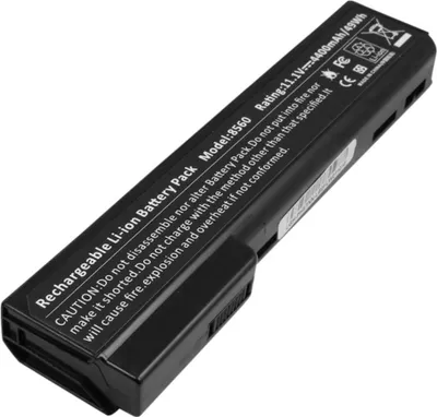 Immagine prodotto di Avizar, Batteria HP EliteBook 8560p agli ioni di litio per computer portatili 11,1V 4400mAh, Nero
