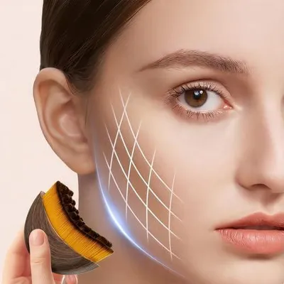 Produktbild von 2 Gesichtsbürsten für die Lymphdrainage und Gesichtspflege