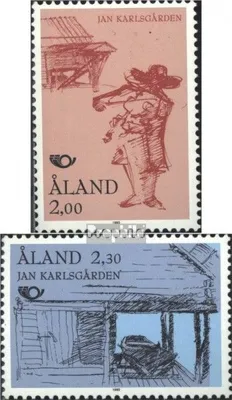 Produktbild von Briefmarken Finnland - Aland 1993 Mi 70-71 (kompl.Ausg.) postfrisch NORDEN 93