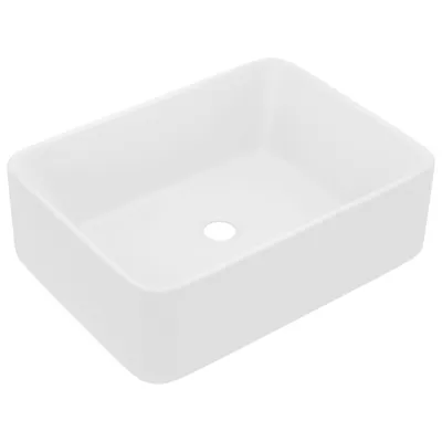 Obrázok produktu pre umývadlo matné biele 41x30x12 cm keramické