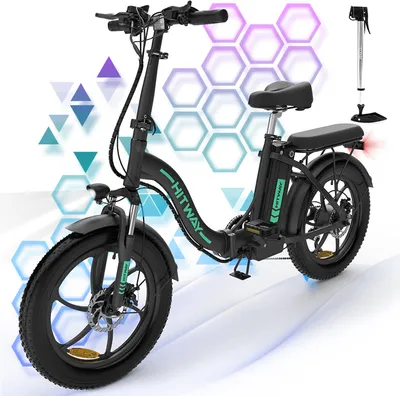 Produktbild von HITWAY 20 Zoll Elektrofahrrad Klapprad Ebike Elektrofahrräder Klappräder Faltrad 250W elektrisches Fahrrad E-Bike mit 10 Ah