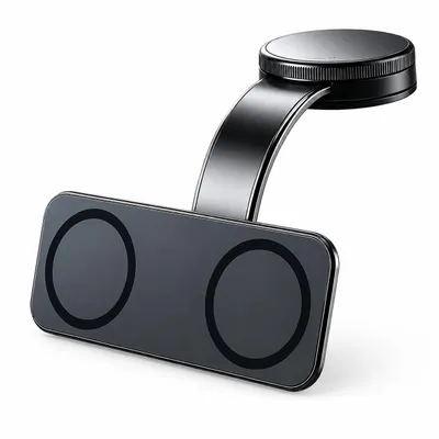 Produktbild von Doppel-Magnet Handyhalter fürs Auto mit Saugnapf, KI-generiertes Bild
