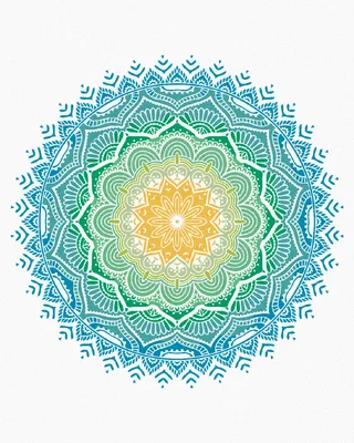 Obrázek produktu pro Zuty - Diamantové malování - MANDALA VIII, 40x50 cm, bez rámu a bez vypnutí plátna