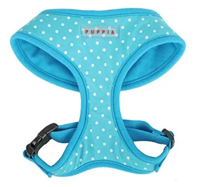 Produktbild von Puppia PAHA-AC301 Dotty Geschirr, S, blau