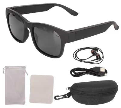 Produktbild von Intelligente Stereo-Sonnenbrille mit Geräuschunterdrückung, kabellos, Bluetooth-kompatibel und mit Kopfhörern, ideal zum Radfahren, Laufen, Autofahren und Angeln.