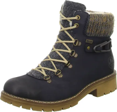 Immagine prodotto di Rieker TEX stivaletti da donna foderati blu