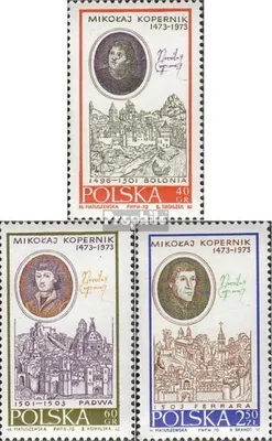 Produktbild von Briefmarken Polen 1970 Mi 2014-2016 (kompl.Ausg.) postfrisch Nikolaus Kopernikus