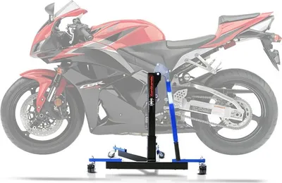 Image de Béquille centrale CS Power Evo pour Honda CBR 600 RR 07-16 Bleu