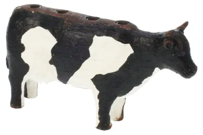 Productafbeelding van Meander kaarsenhouder, koe, 22x5x13 cm
