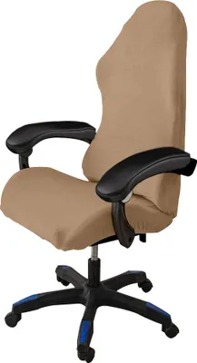 Produktbild von Dicker, Velours Bezug Für Gaming-Stuhl, Beige