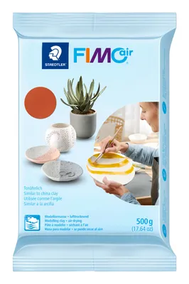 Produktbild von FIMO, Modelliermasse, Knete air basic terra 500g