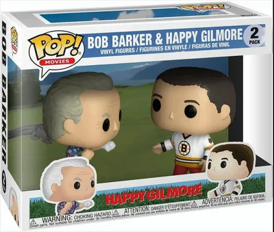 Produktbild von Happy Gilmore - Bob Barker & Happy Gilmore  2 Pack - Funko Pop! - Vinyl Figur